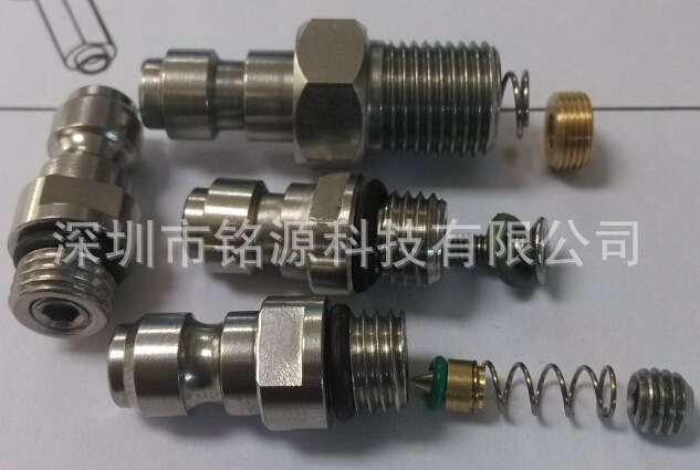 8mm快接公頭漏氣的幾種情況分析！